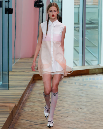 Robe Chemise Organza Resort 2018