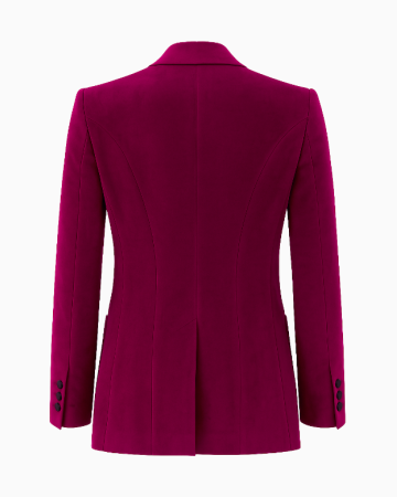 Veste Velours Fuchsia