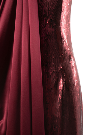 Robe Couture Burgundy