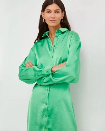 Robe Chemise Liza Verte