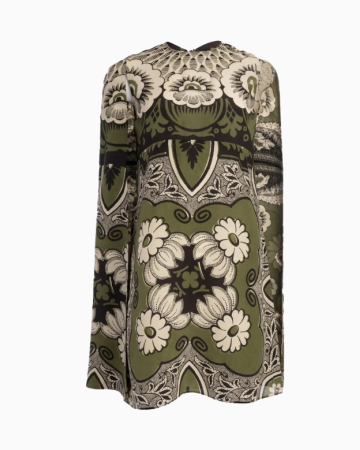 Robe Colonne Brodée