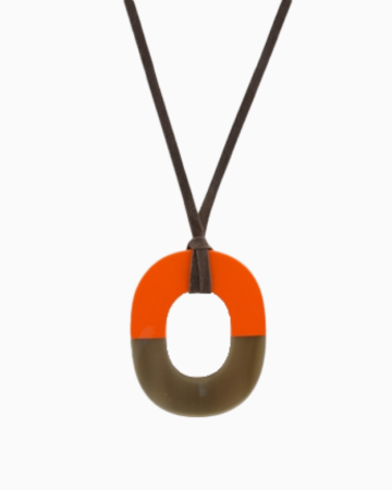 Collier Ovale Bicolor