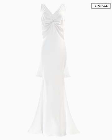 Robe Satin Bias Cut