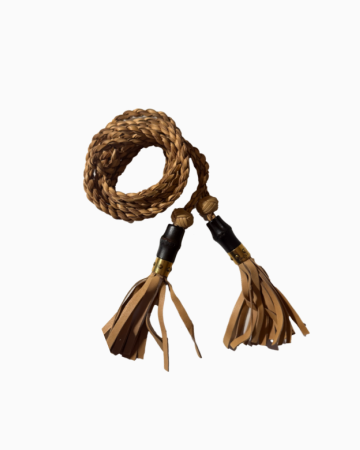 Ceinture Braided Brown