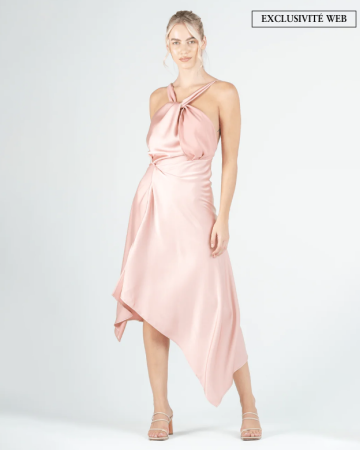 Robe Audrey New Dusty Rose