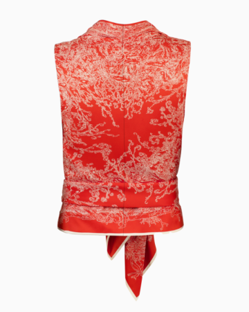 Top Rouge Orientale