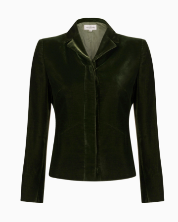 Veste Velours Vert