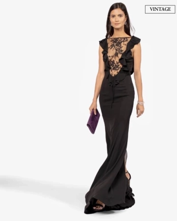 Robe Black Lace