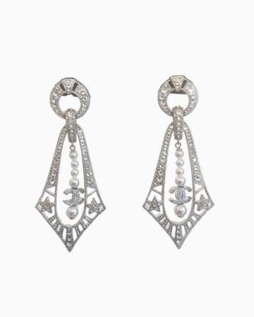 Boucles D'Oreilles Étoiles Art Déco