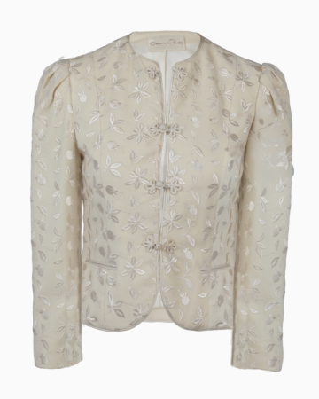 Veste Ivoire Brodé 1994