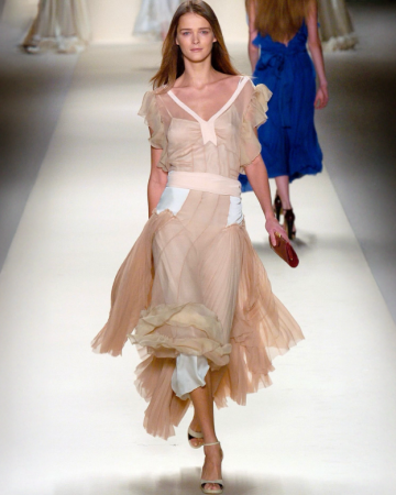 Robe Vent De Soie SS2005 Phoebe Philo