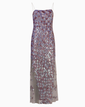 Robe Sequins Lilas
