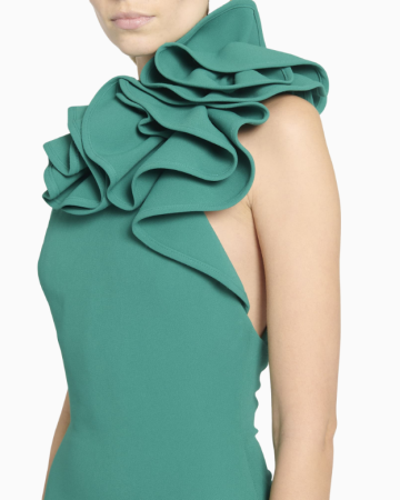 Robe Emeraude Florale FW2023