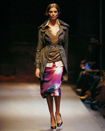 Jupe Purple Silk