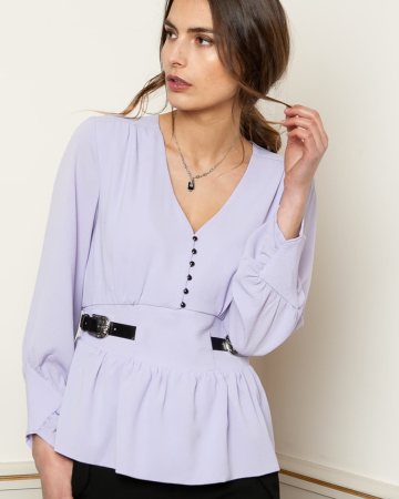 Blouse Médicis Violette