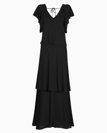 Robe Dos Nu à Volant