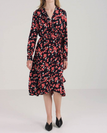 Robe Flower Red