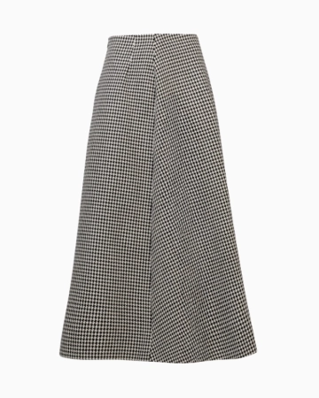 Jupe Pied-de-poule Structuré