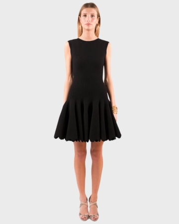 Robe Corolle Noire