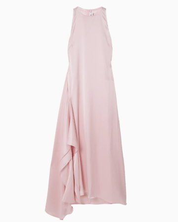 Robe Duchesse Satin Rose