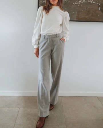 Pantalon Mandarin Gris