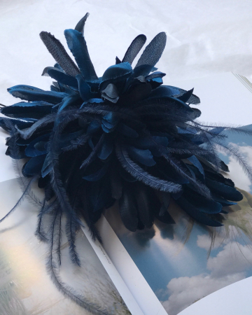 Broche Bleue