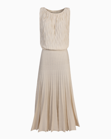Robe Plissé Sculpté