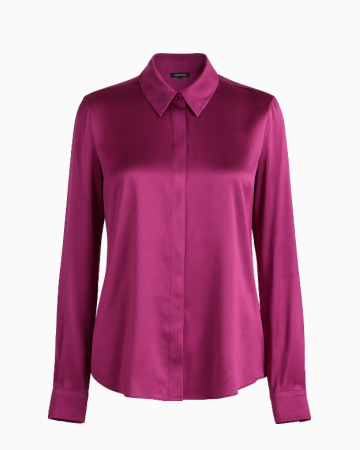 Chemise Satin Fuchsia