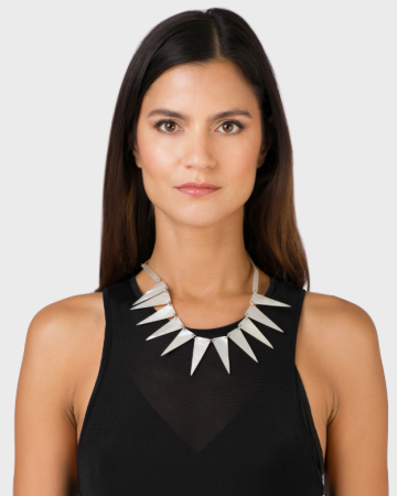 Collier Dent Nacrée