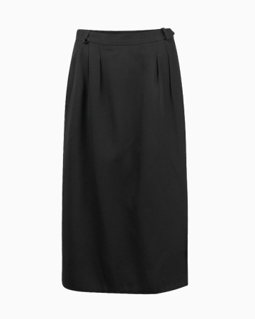 Jupe Grain De Poudre Noir