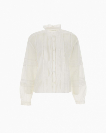 Top Mora blanc