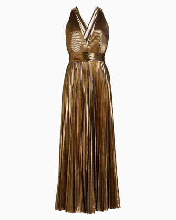 Robe Oria Gold Dress