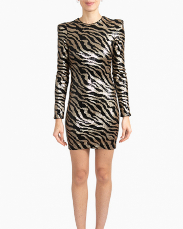 Robe Zebra Stripe