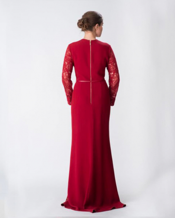 Robe Red Lace
