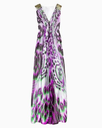 Robe Psychedelic Drapé