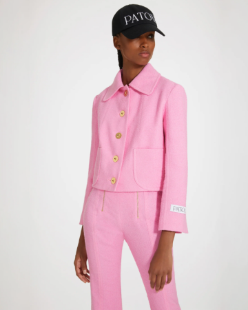 Veste Tweed Begonia Pink