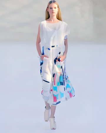 Robe Brush Print SS2008