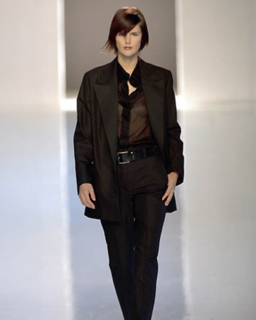 Veste Blazer Noir Classique Structuré FW2000