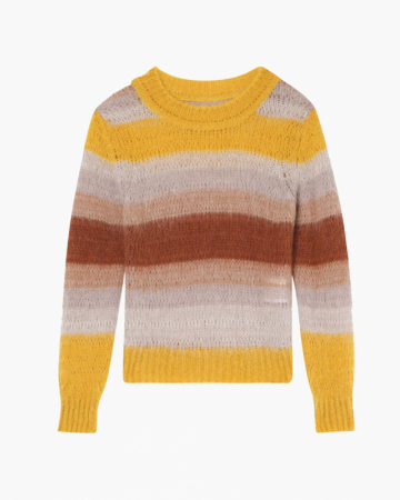 Pull Boo Pachat Jaune Orange