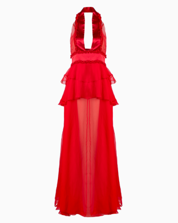 Robe Glam Red