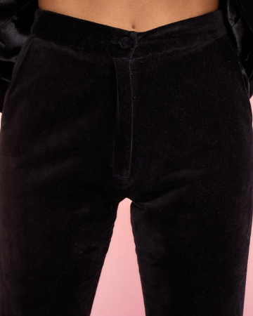 Pantalon Velvet Noir