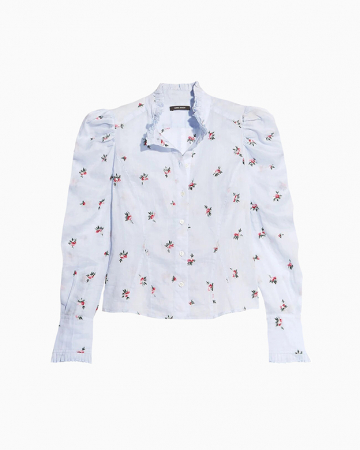 Chemise Utah Bleu