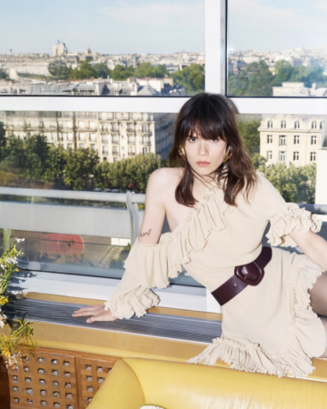 Robe Volant Ivoire SS2024