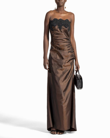 Robe Aplat Dentelle