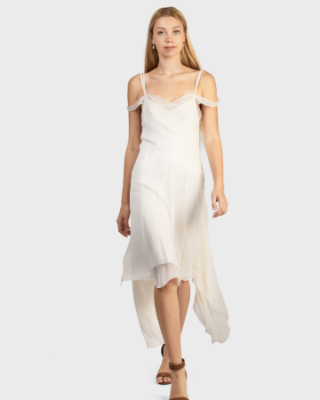 Robe Mousseline Blanche