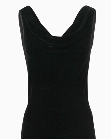 Robe Velours Noir