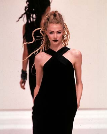 Robe Croisée SS1998 Par Karl Lagerfeld