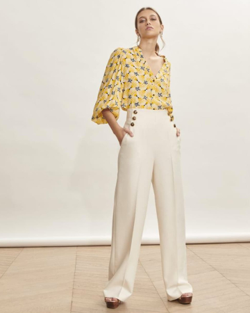 Pantalon Pilar Ecru