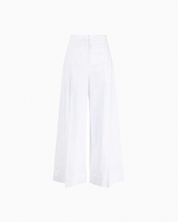 Pantalon Coton Blanc