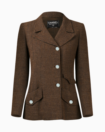 Veste Brown FW1997 Par Karl Lagerfeld